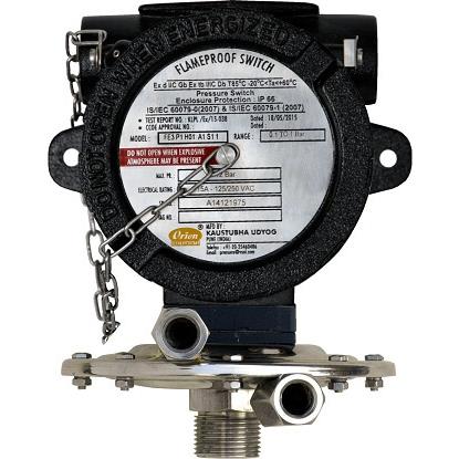 Orion Instruments Pressure Difference Switch, FE Series Low DP High Proof